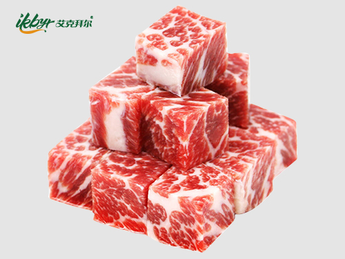 雪花牛肉粒