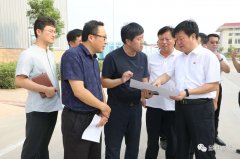 <b>县委书记李剑青到康远调度重点项目建设工作</b>